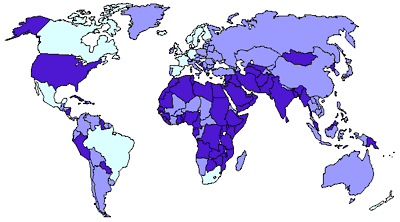 Cartographie de l'homophobie  travers le monde