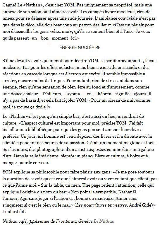 Nathan Caf - Article de 360 - 25 mai 2015