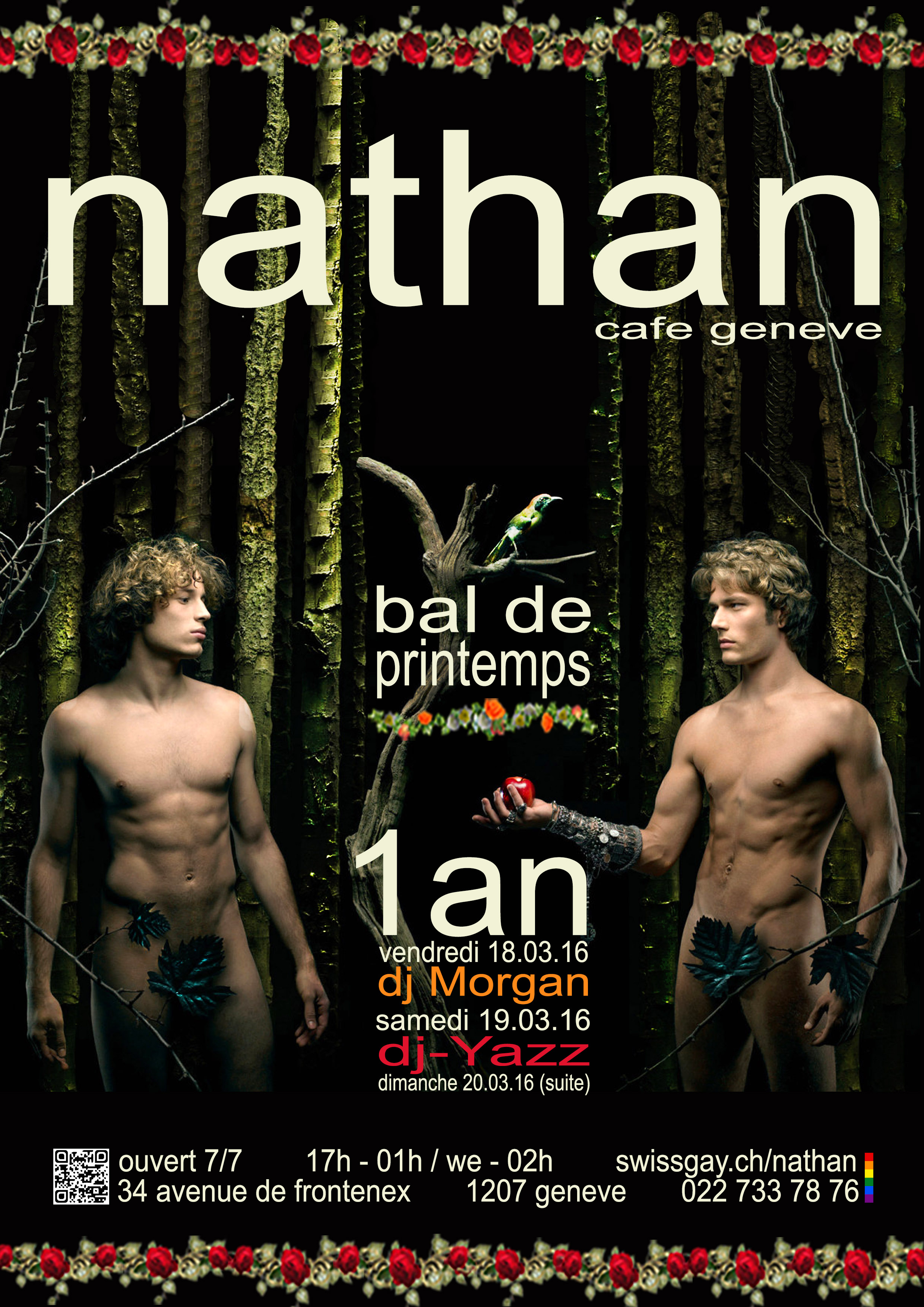 Nathan Caf Gene - 1 an - Bal de printemps - Du 18 au 20 mars 2016