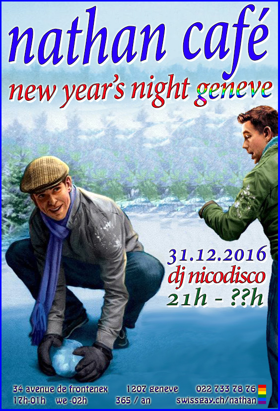 Nathan Caf Genve - Nouvel an "New year's night" - 31 dcembre 2016